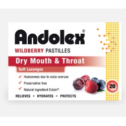 Andolex Wildberry Pastilles 20 Lozenges