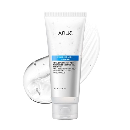 Anua Hyaluronic Acid + Squalene Gentle Gel Cleanser 150ml