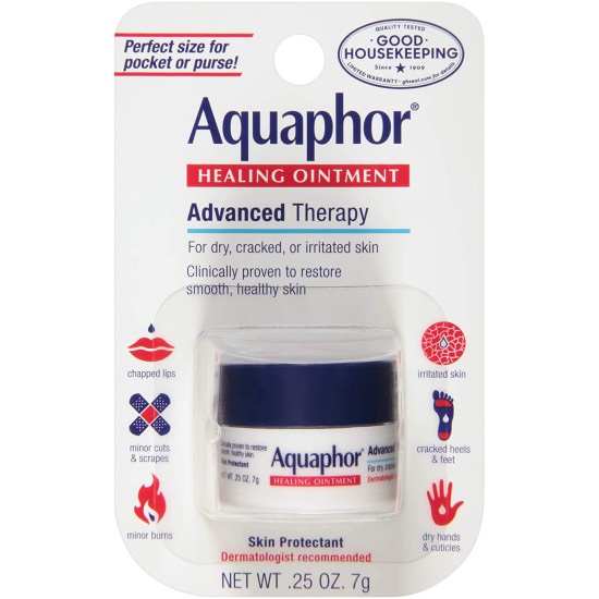 Aquaphor Healing Ointment Advanced Therapy Skin Protectant 0.25oz