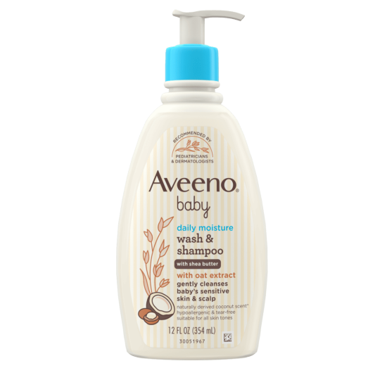 Aveeno Baby Wash And Shampoo 354ml