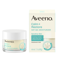Aveeno Calm + Restore Oat Gel Moisturizer For Sensitive Skin 48g