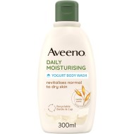 Aveeno Daily Moisturising Yogurt Body Wash, Vanilla & Oat Scent 300mls