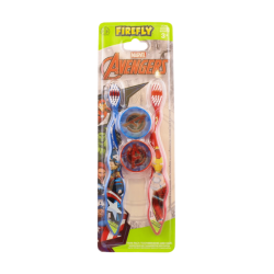 Avengers Toothbrush Twin Travel Caps Avengers Toothbrush Twin Travel Caps