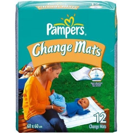 Pampers Change Mats 12 Pack