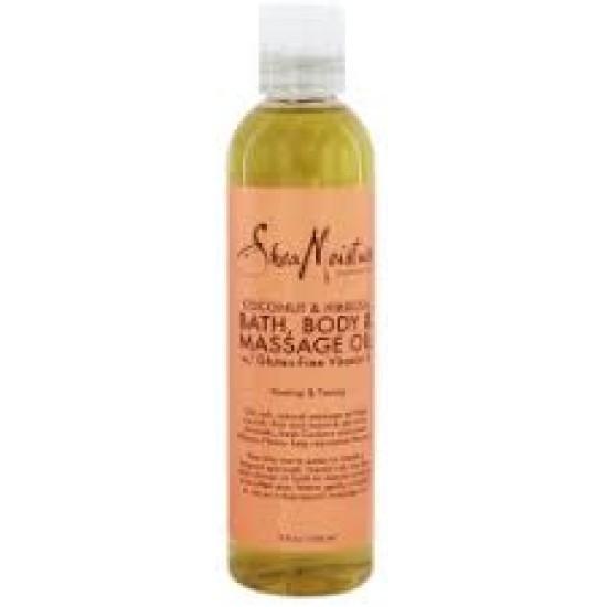 Shea Moisture Coconut And Hibiscus Bath, Body And Massage Oil