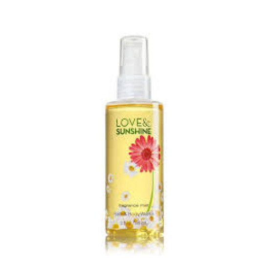 Bath And Body Works Love And Sunshine Fine Fragrance Mist 3 Oz Bath And Body Works Love And Sunshine Fine Fragrance Mist 3 Oz