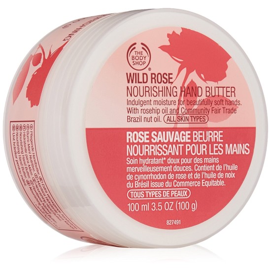 The Body Shop Wild Rose Nourishing Hand Butter
