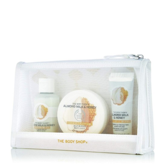 The Body Shop Almond Milk and Honey Gift Bag