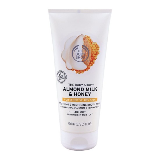The Body Shop Almond Milk And Honey Soothing And Restoring Body Lotion