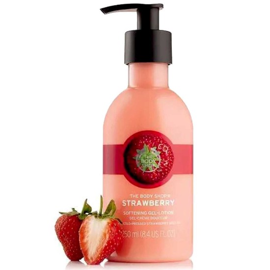 The Body Shop Strawberry Softening Gel Lotion 250ml The Body Shop Strawberry Softening Gel Lotion 250ml