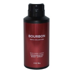 Bath & Body Works Bourbon Men's Collection Deodorizing Body Spray 3.7 Oz