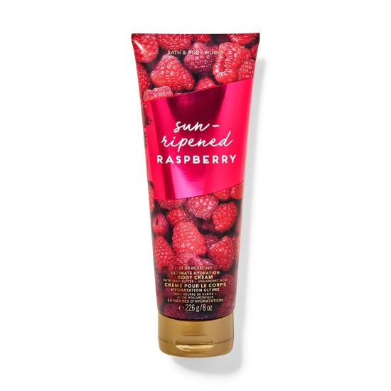 Bath & Body Works Sun-ripened Raspberry Ultra Shea Body Cream 226g
