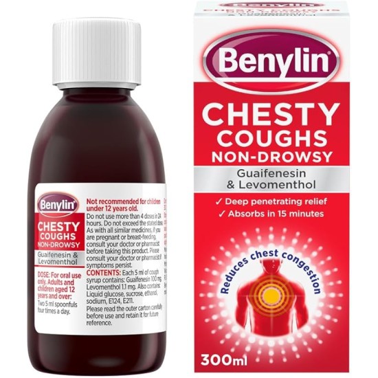 Benylin Chesty Cough Non Drowsy 300mls