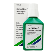 Betadine Antiseptic Solution 10% 125ml