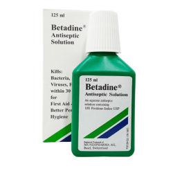 Betadine Antiseptic Solution 10% 125ml Betadine Antiseptic Solution 10% 125ml
