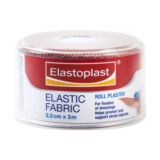 Elastoplast Elastic Fabric Roll Plaster 2.5cm X 3m