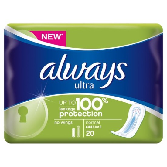 Always Ultra Normal 20 Pads