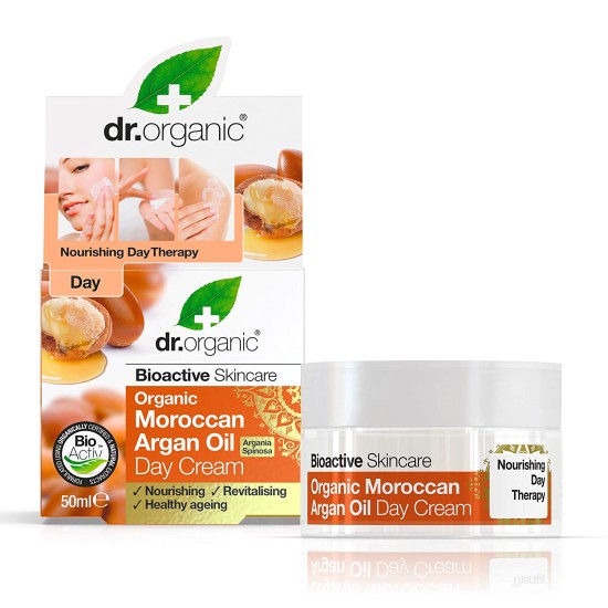 Dr Organic Moroccan Argan Oil Day Cream 50 Ml