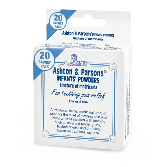 Ashton And Parsons Infant Powders For Teething 20 Sachets