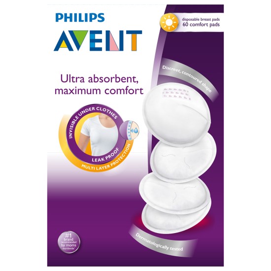 Avent Disposable Breastpad Day 60 Pack