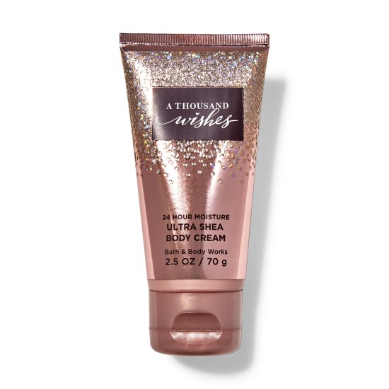 Bath And Body Works A Thousand Wishes Travel Size Body Cream 70g