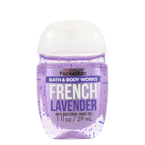 Bath And Body Works French Lavender Pocketbac Antibacterial Hand Gel 29 Ml
