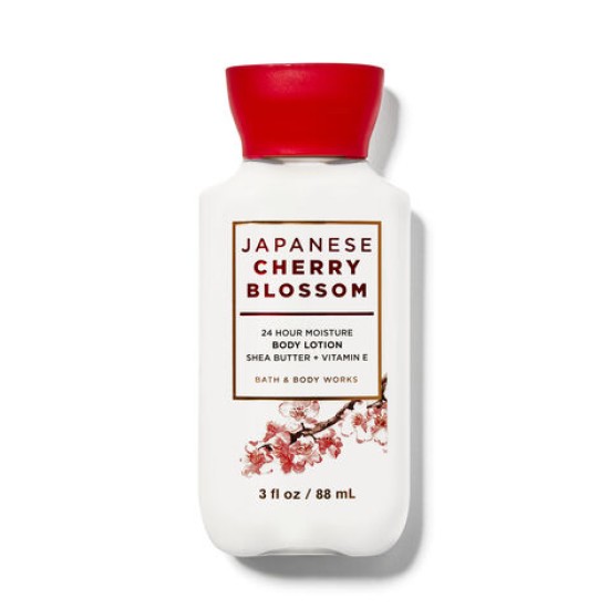 Bath And Body Works Japanese Cherry Blossom Shea And Vitamin E Body Lotion 88ml