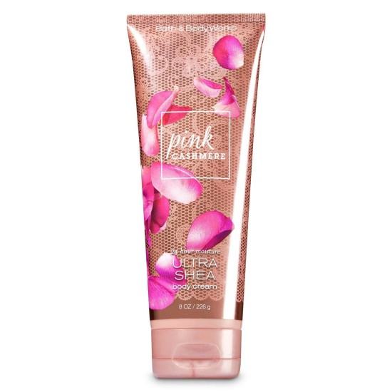 Bath And Body Works Pink Cashmere 24 Hours Moisture Ultra Shea Body Cream 226g
