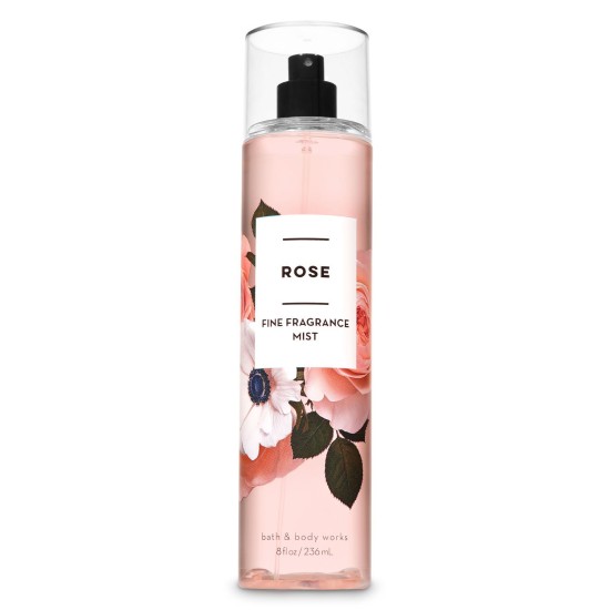 Bath And Body Works Rose Fine Fragrance Body Mist 8 Oz
