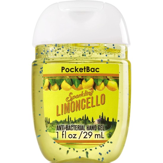Bath And Body Works Sparkling Limoncello Pocketbac Antibacterial Hand Gel 29ml