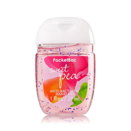 Bath And Body Works Sweet Pea Pocketbac Antibacterial Hand Gel 29ml