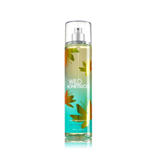 Bath And Body Works Wild Honeysuckle Fine Fragrance Mist Body Splash Spray 8 Fl Oz
