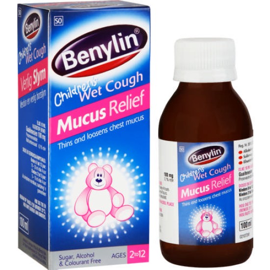 Benylin Children's Wet Cough Syrup 100ml