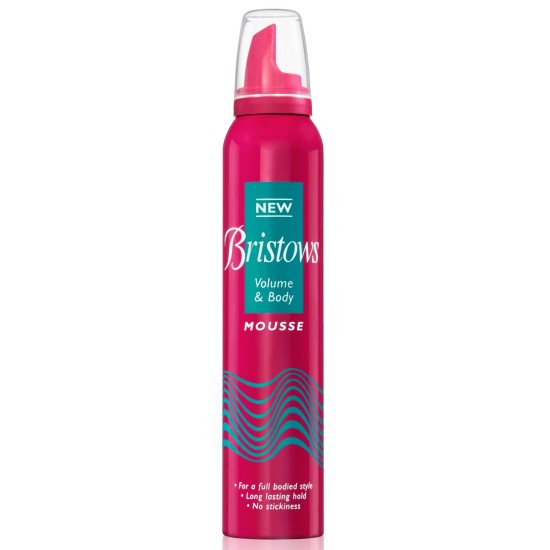 Bristows Volume And Body Hair Mousse 200ml