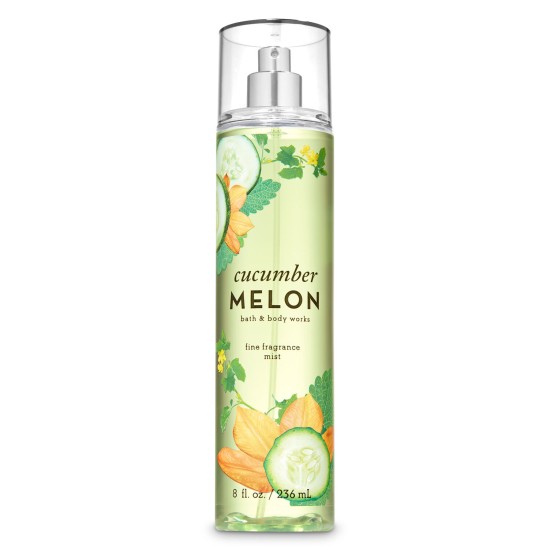 Bath And Body Works Cucumber Melon Fine Fragrance Mist 8 Oz