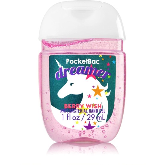 Bath And Body Works Dreamer Berry Wish Pocketbac Sanitizing Hand Gel 29 Ml