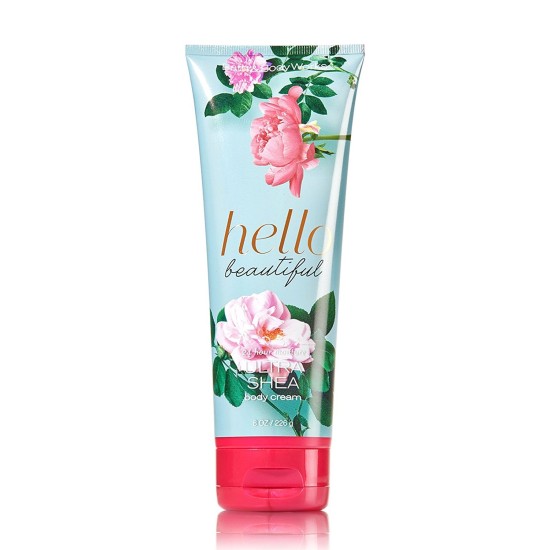 Bath And Body Works Hello Beautiful 24 Hour Ultra Shea Body Cream 226g