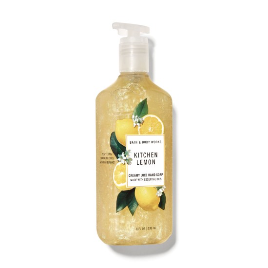 Bath And Body Works Kitchen Lemon Creamy Gentle Foaming Hand Soap 8 Oz