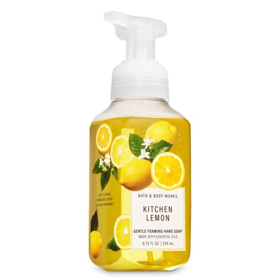 Bath And Body Works Kitchen Lemon With Coconut Oil Gentle Foaming Hand Soap 259 Ml