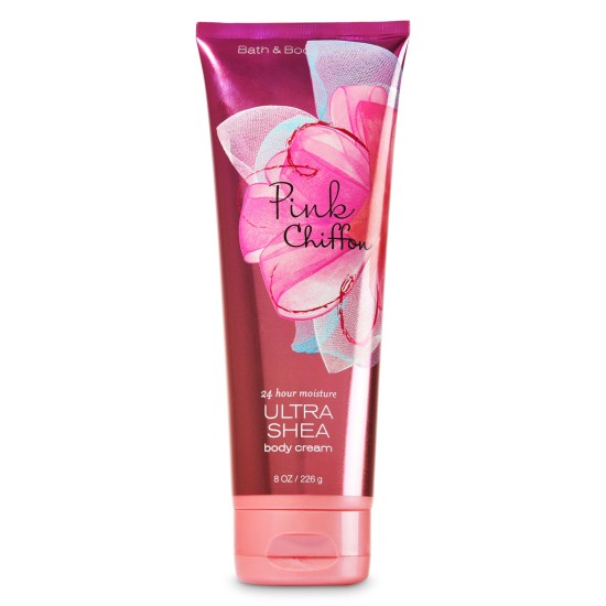 Bath And Body Works Pink Chiffon Ultra Shea Body Cream 226g Bath And Body Works Pink Chiffon Ultra Shea Body Cream 226g