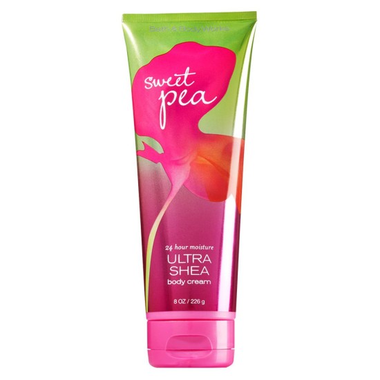 Bath And Body Works Sweet Pea 24 Hour Moisture Utra Shea Body Cream 226g