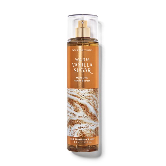 Bath And Body Works Warm Vanilla Sugar Fine Fragrance Mist 8 Oz