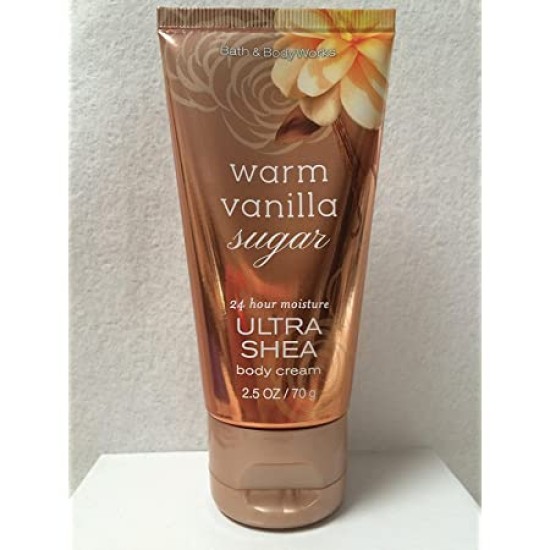 Bath And Body Works Warm Vanilla Sugar Ultra Shea Body Cream 2.5 Oz