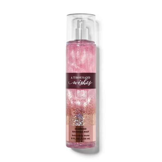 Bath And Body Works A Thousand Wishes Diamond Shimmer Mist Spray 8 Oz