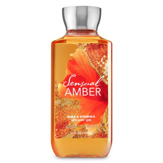 Bath & Body Works Sensual Amber Shea & Vitamin E Shower Gel 10 Oz