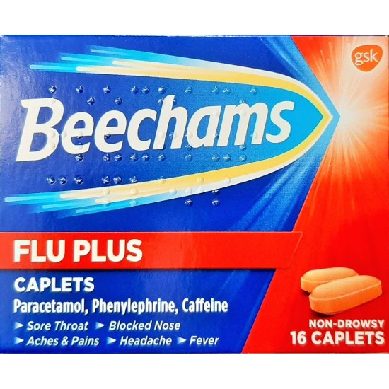 Beechams Flu Plus 16 Caplets