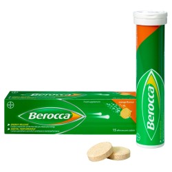 Berocca Orange Flavour Effervescent 15 Tablets Berocca Orange Flavour Effervescent 15 Tablets