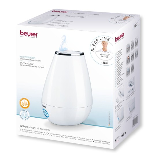 Beurer Lb37 Whisper Quiet Air White Humidifier Beurer Lb37 Whisper Quiet Air White Humidifier