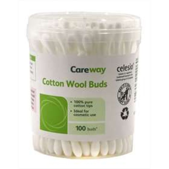 Careway Cotton Wool 100 Buds
