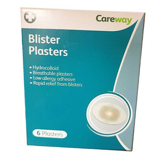 Careway Hydrocolloid Blister 6 Plasters
